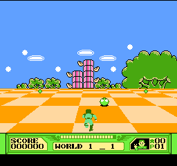 3D WorldRunner screenshot 3 for NES
